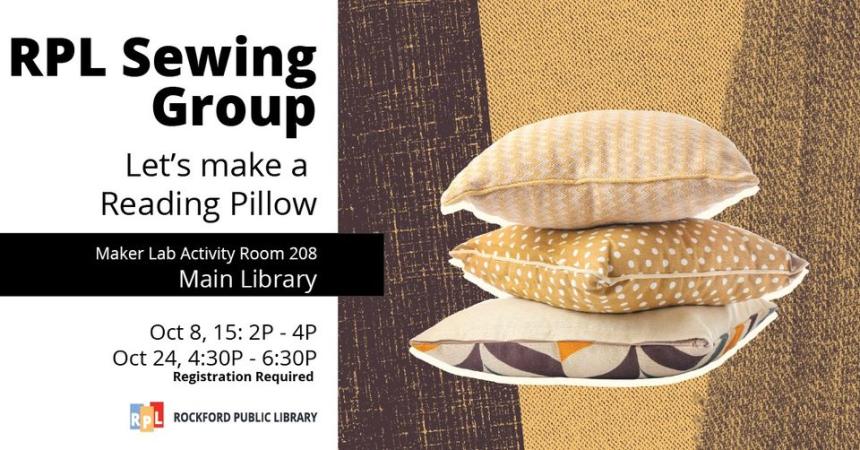 RPL Sewing Group: Let's Make a Reading Pillow