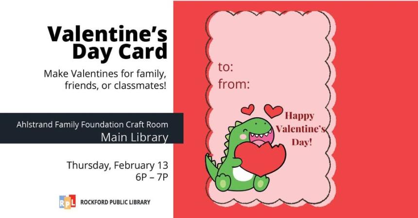 Valentine's Day Card - For Families and Children