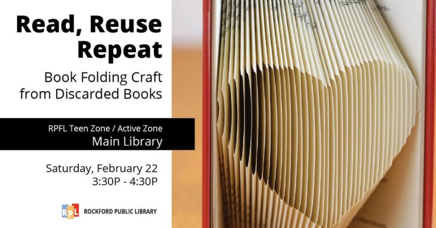 Read, Reuse, Repeat: Book Folding Craft from Discarded Books