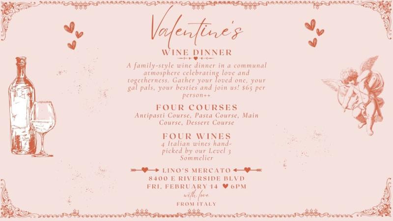 Valentine's Wine Dinner