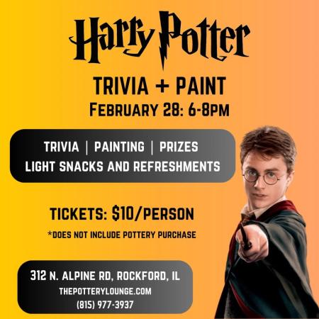 Harry Potter-y Trivia + Paint 