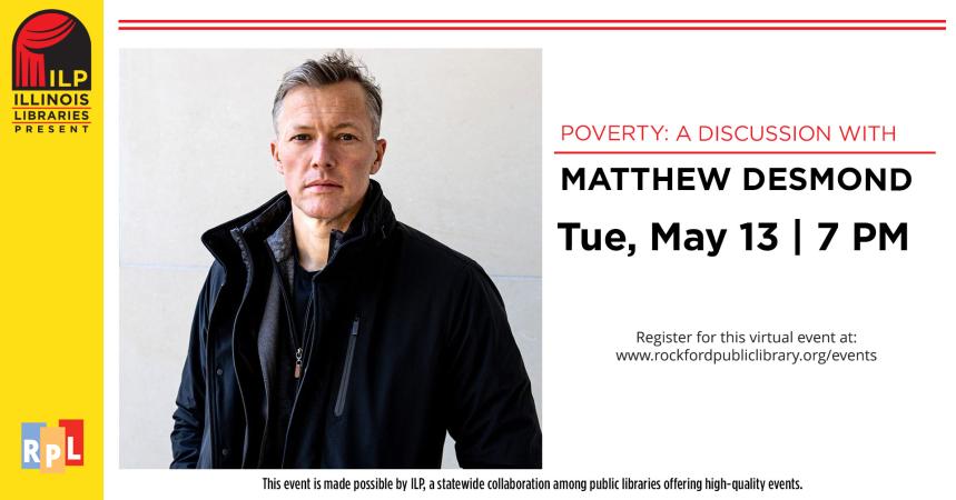 Poverty: A Discussion With Matthew Desmond