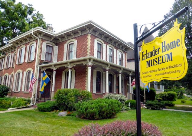 May Pop-up Tour of the Erlander Home Museum featuring FREE Folk Art Gallery Walk