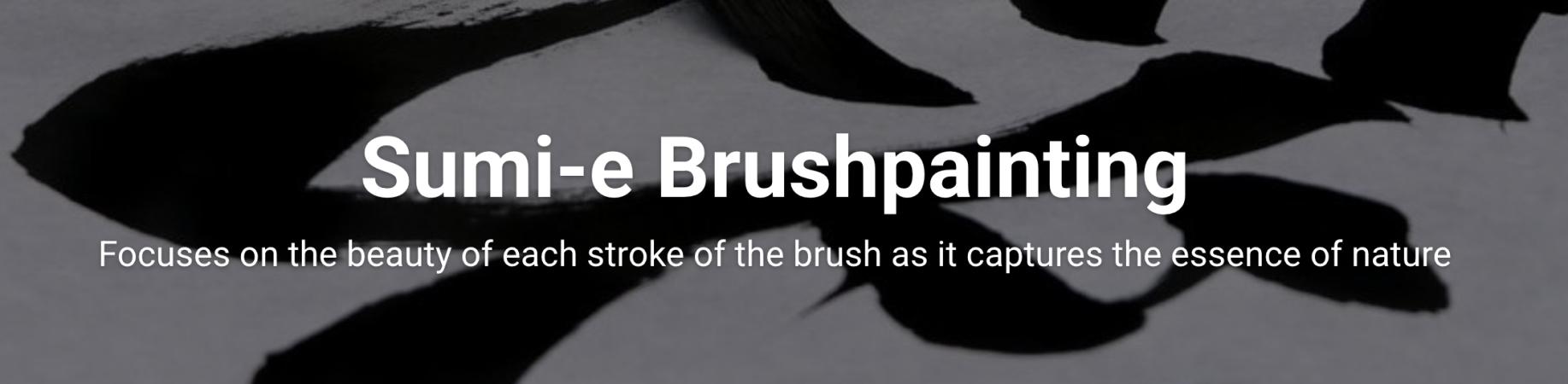 Sumi-e Brushpainting