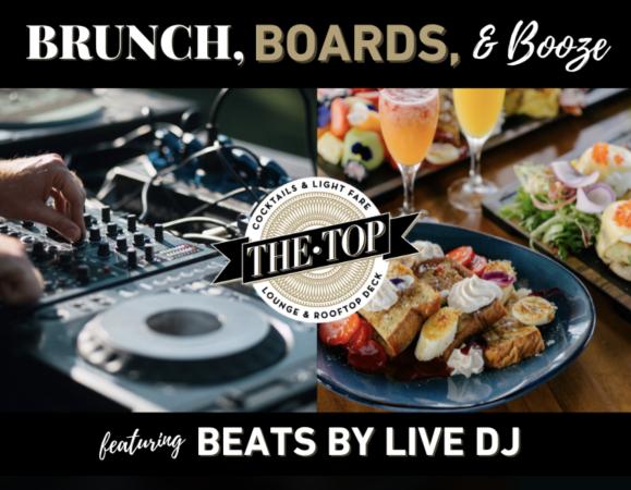 Brunch, Boards, & Booze feat. DJ Beats