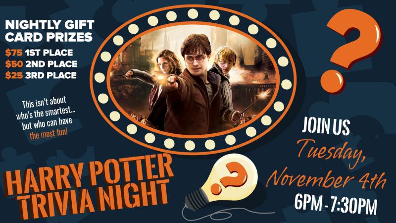 Harry Potter Trivia Night