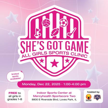 She's Got Game Sports Clinic!