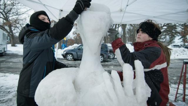 Illinois Snow Sculpting Competition