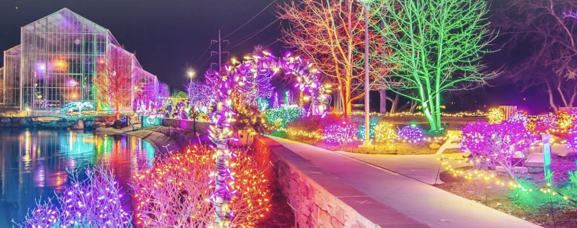 All Aglow Holiday Display