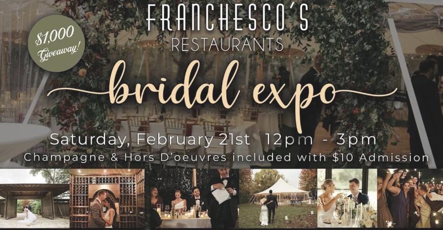 Bridal Expo Show 2026 at Franchescos!