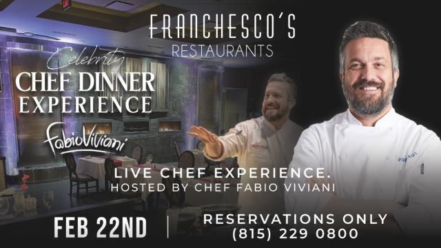 Celebrity Chef Dinner & Wine Experience!