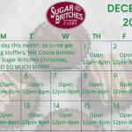 Holiday hours for Sugar Britches 