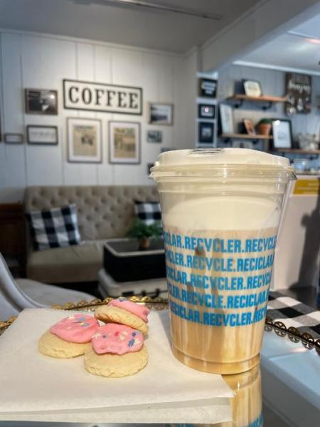 Cookies and Coffee at DeeDee's Cafe