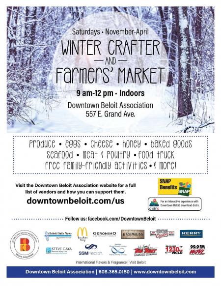 Downtown Beloit Winter Crafter & Farmers Market