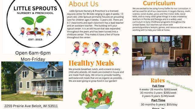 Little Sprouts Nursery and Preschool is accepting new children