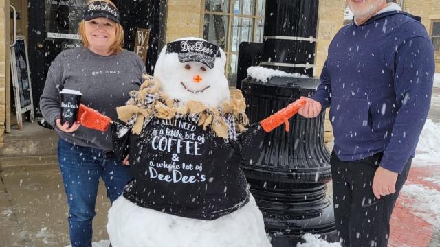 Snow Day Fun at DeeDee's