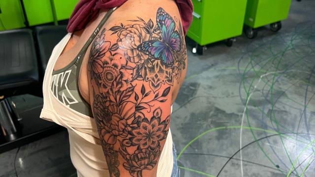 Beautiful Butterfly at Ink Therapy! 