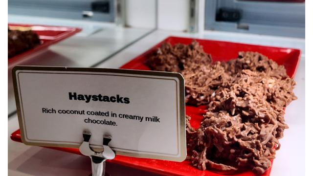 Haystacks & Emperor-sized peanut butter cup