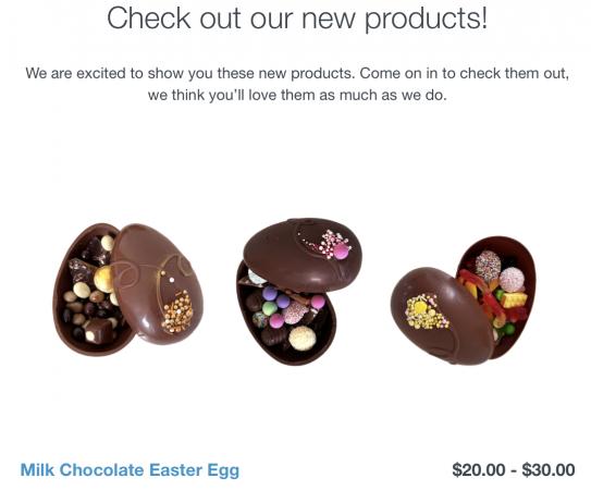 Milk Choclate Easter Eggs! 