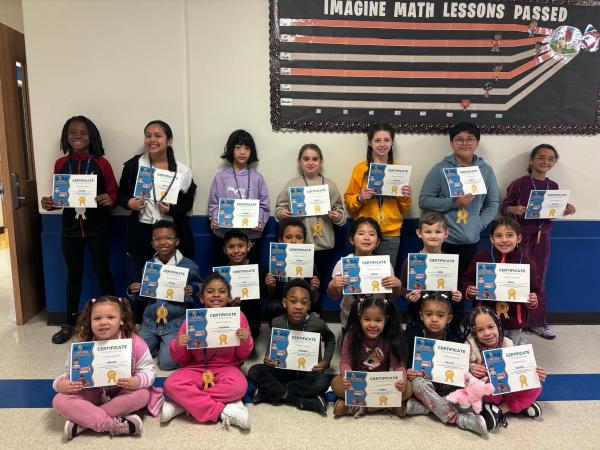 Winners of the 2nd annual Bookmark Contest for Read Across America!