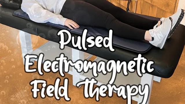Try our Pulsed Electromagnetic Field Therapy