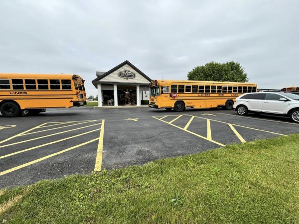 Monroe Middle School visiting Historic Auto Attractions! 