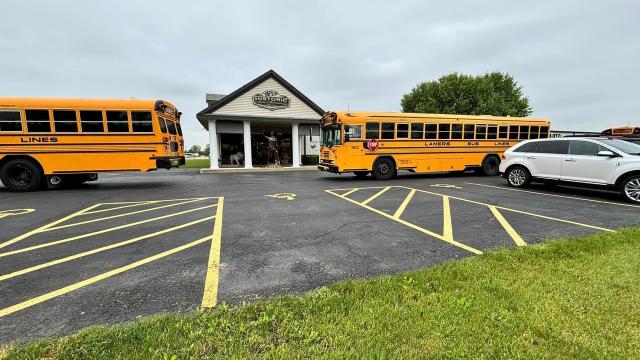 Monroe Middle School visiting Historic Auto Attractions! 