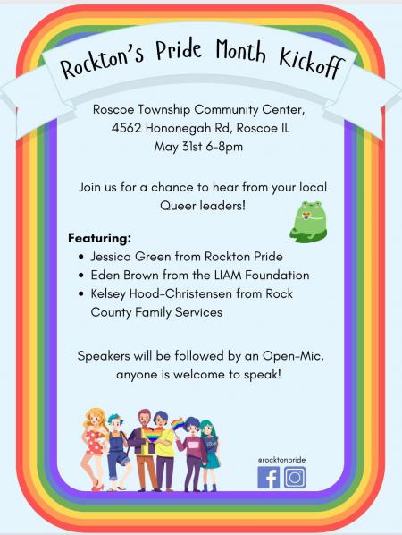 Pride Month Kickoff Event! | Rockton, IL | Stateline Buzz