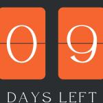 10 DAYS to get your tickets!