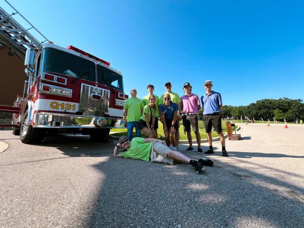 Big Thank You for the Second annual Backin’ the Badge charity golf 