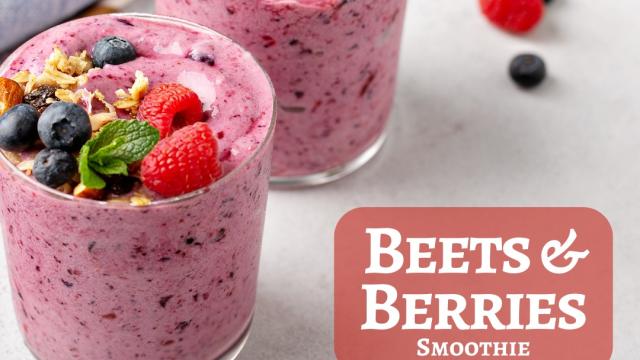 Berry Beet Smoothie Recipe!