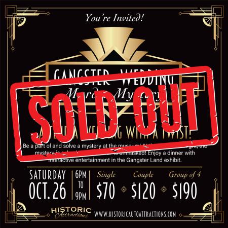 Gangster Wedding - Murder Mystery Dinner (SOLD OUT)