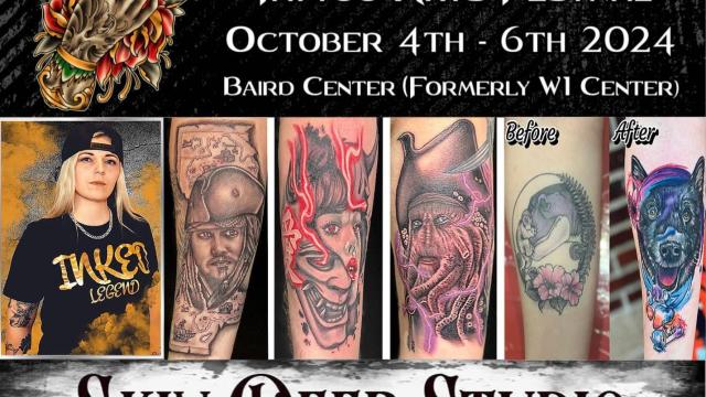 Milwaukee Tattoo convention on October 4th-6th.