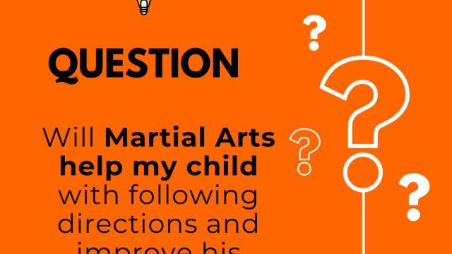My child struggles with listening & following directions. Will martial arts help?