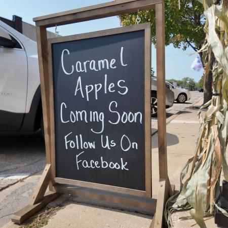 Caramel Apples are back! 