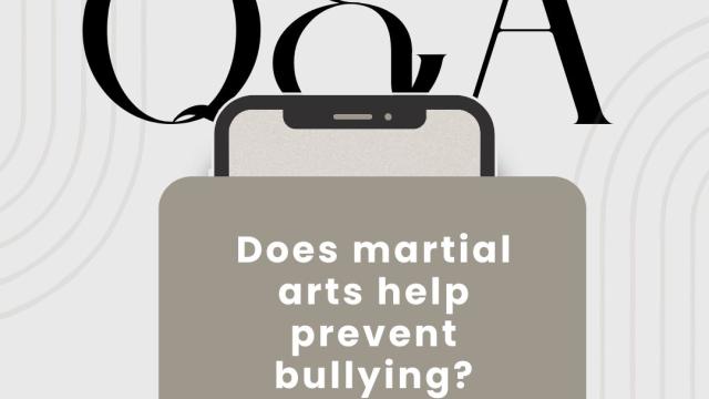 Does martial arts training help prevent bullying?