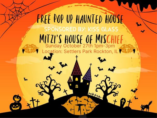 Free pop-up haunted house