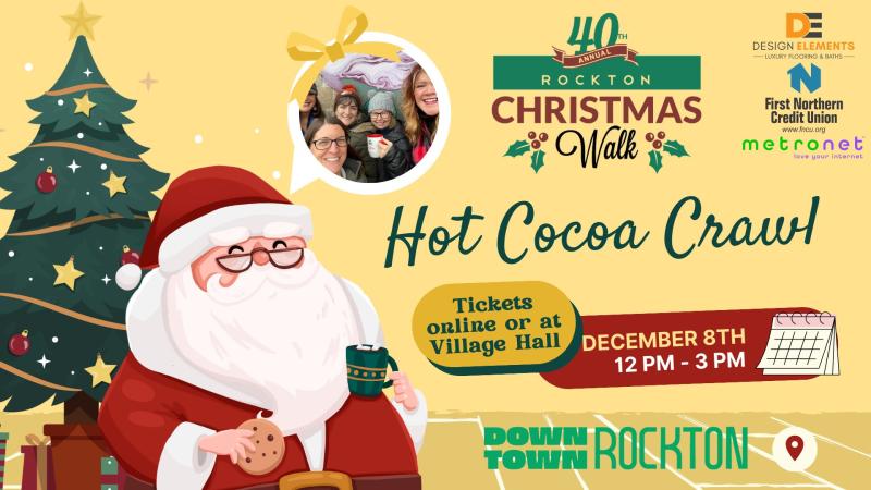 7th Annual Rockton Christmas Walk Hot Cocoa Crawl