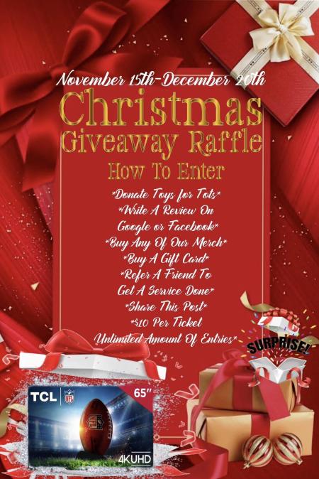 Christmas Giveaway Raffle!