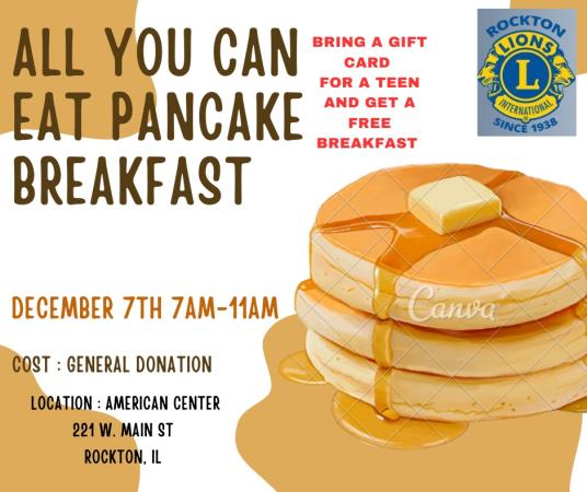 Rockton Lions Club Pancake Breakfast