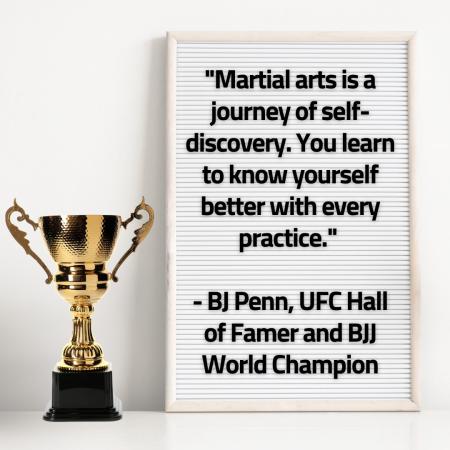 Discover Yourself: BJ Penn's Wisdom on Martial Arts and Self-Discovery