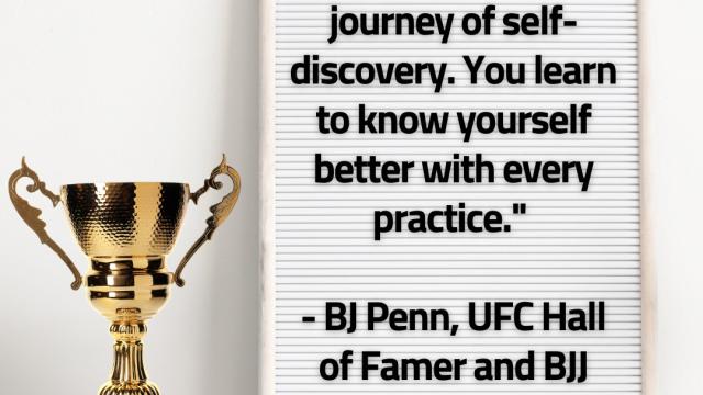 Discover Yourself: BJ Penn's Wisdom on Martial Arts and Self-Discovery