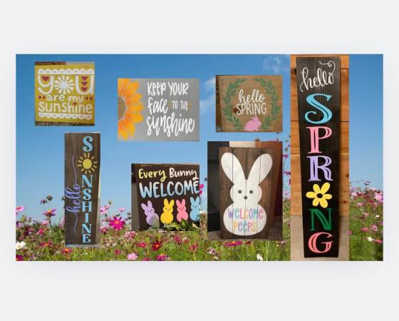 Spring & Easter Walk-In Board Painting at DC Estate Winery