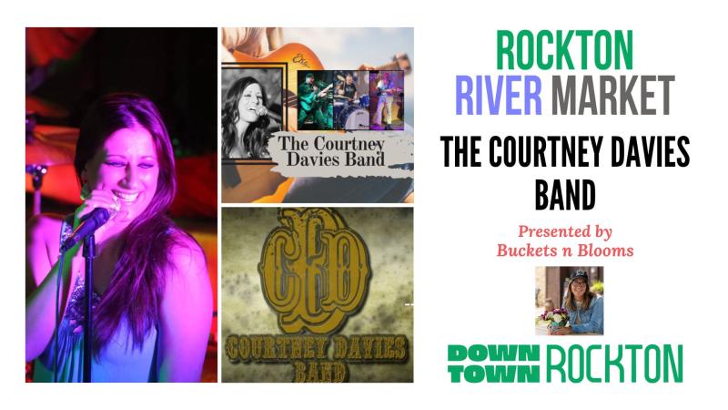 The Courtney Davies Band at the Rockton River Market