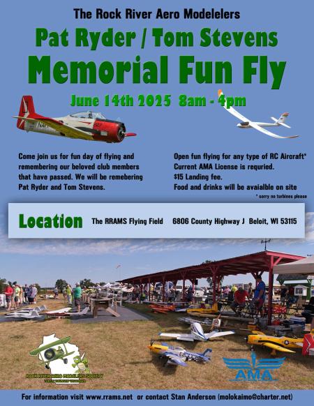 Pat Ryder & Tom Stevens Memorial Fun Fly