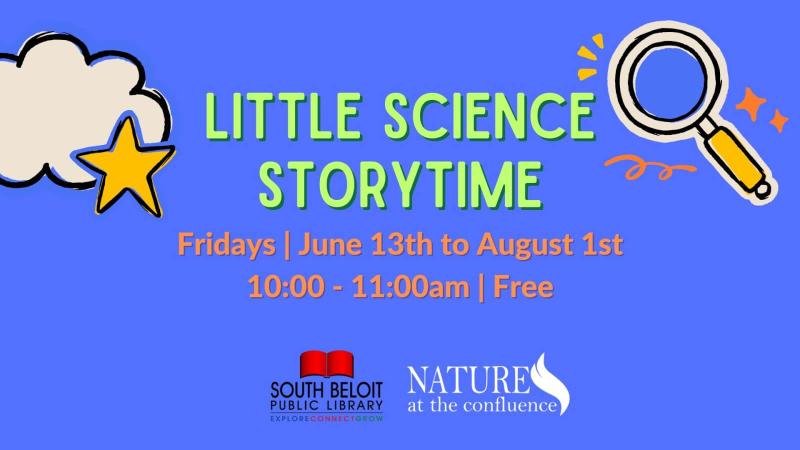 Story Time Under the Cottonwood Tree with South Beloit Public Library