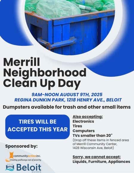 Merrill Neighborhood Clean-Up Day