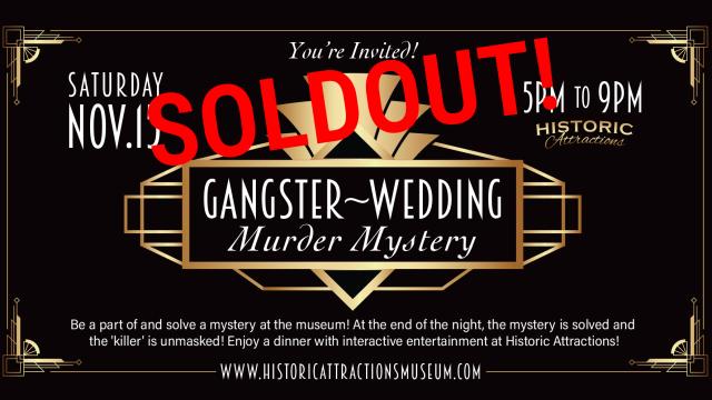 Gangster Wedding - Murder Mystery Interactive Dinner (SOLD OUT)