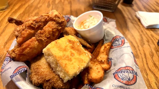 Digging Into Some of the Best Fried Chicken in the Stateline at The Firehouse Pub