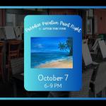 Paradise Vacation Paint Night